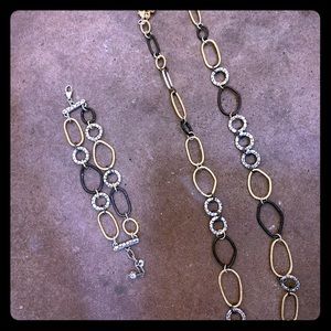 Brighton Gold & Silver Pebble Set